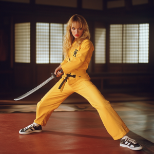 Uma Thurman in Kill Bill Vol. 1